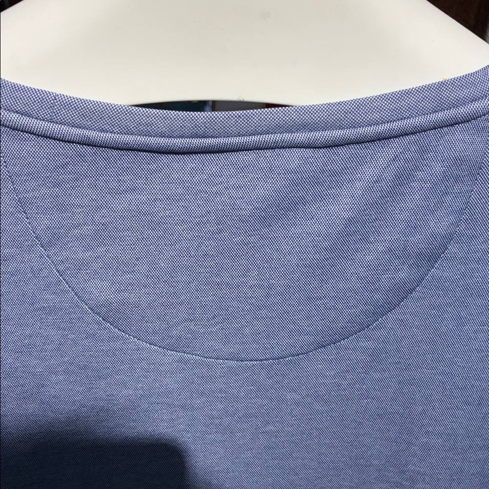 Tasso Elba Men's Blue Short Sleeve Shirt - Picture 4 of 8